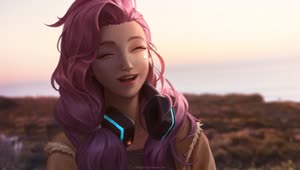 Seraphine Smiling League Of Legends HD Live Wallpaper For PC