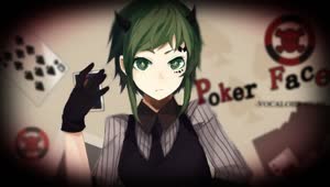 Gumi Poker Face Vocaloid HD Live Wallpaper For PC