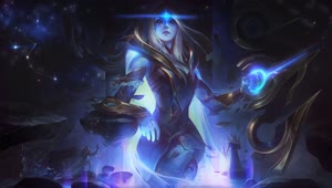 Cosmic Queen Ashe League Of Legends HD Live Wallpaper For PC