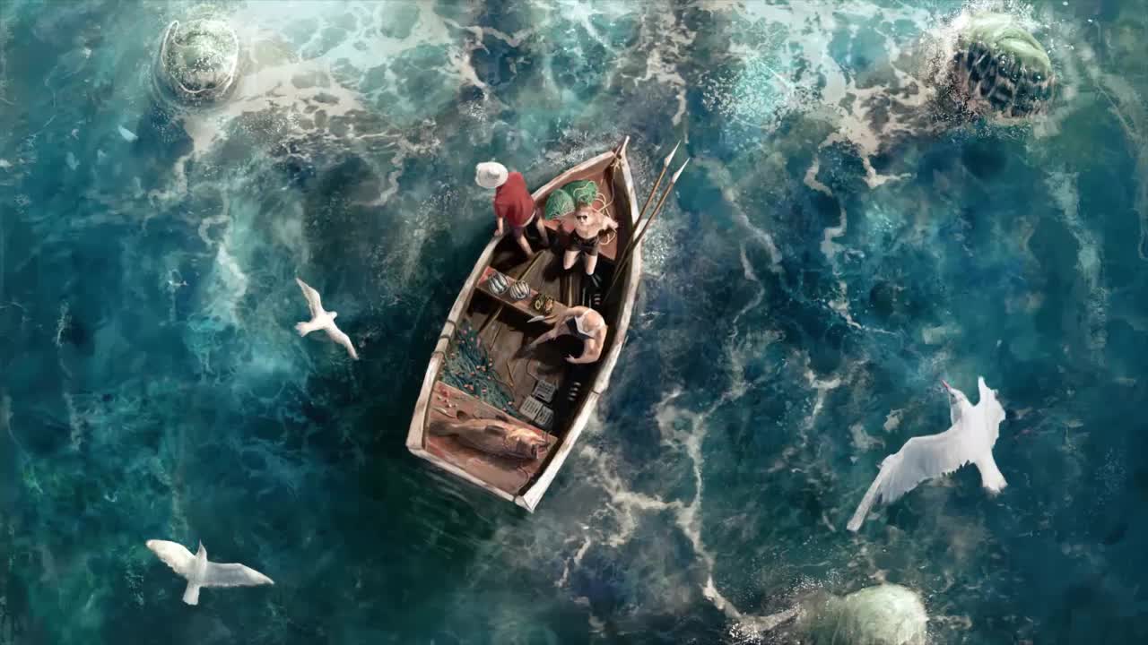 Download Fishing In The Sea HD Live Wallpaper For PC