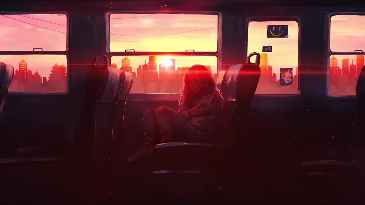Download Lonely Girl On The Train HD Live Wallpaper For PC