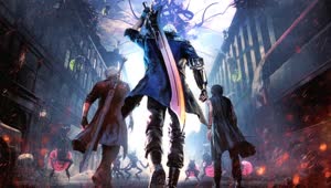 Dante And V And Nero Are Ready To Fight Devil May Cry 5 HD Live Wallpaper For PC
