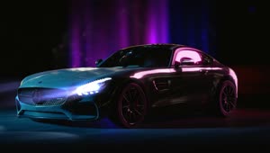 Neon Mercedes Amg Gt S HD Live Wallpaper For PC