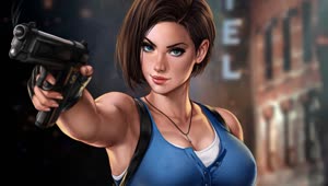 Jill Valentine Resident Evil 3 1 HD Live Wallpaper For PC