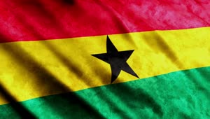 Stock Video 3d render of a flag from ghana PC Live Wallpaper