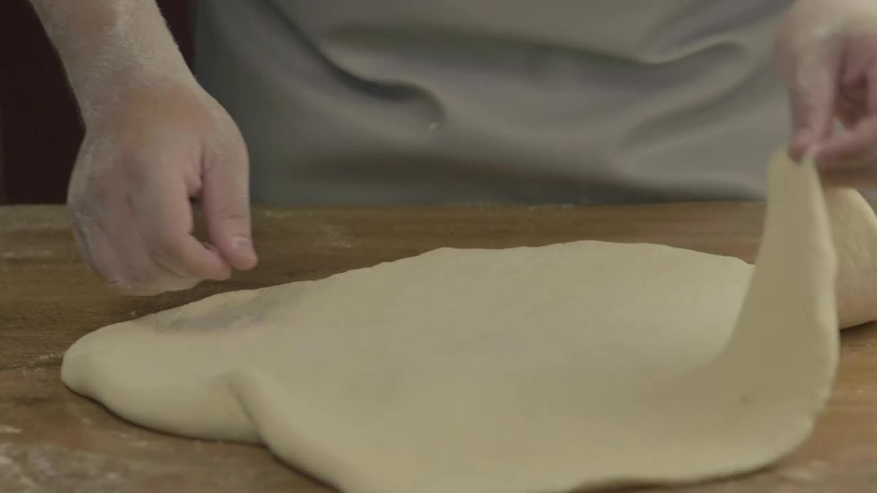 Download Stock Video A Chef Preparing Pizza Dough Live Wallpaper for PC