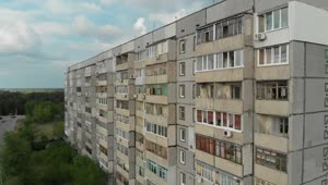 Stock Video Abandoned Apartment Buildings Live Wallpaper for PC