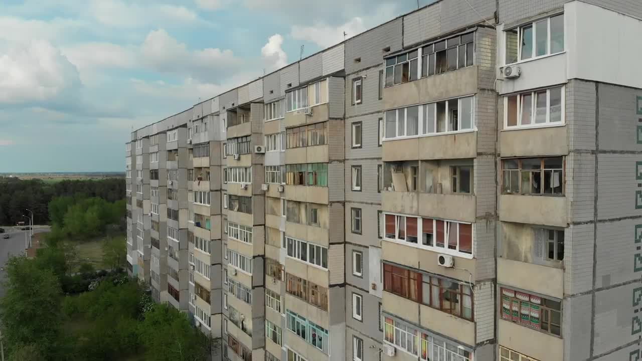Download Stock Video Abandoned Apartment Buildings Live Wallpaper for PC