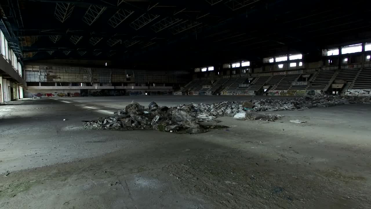 Download Stock Video Abandoned Building And Garbage Live Wallpaper for PC