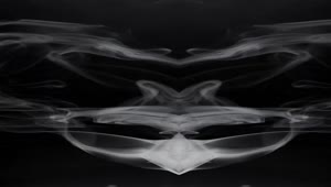 Stock Video Abstract Smoke On A Black Background Live Wallpaper for PC