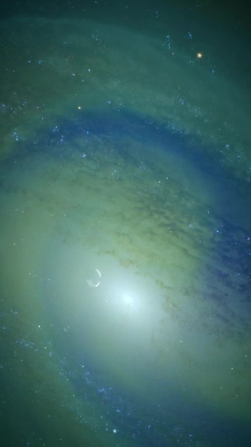 Download Stock Video Abstract Video Superimposed On A Large Galaxy Live Wallpaper for PC