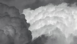 Stock Video Aerial Landscape Of Storm Clouds Live Wallpaper for PC