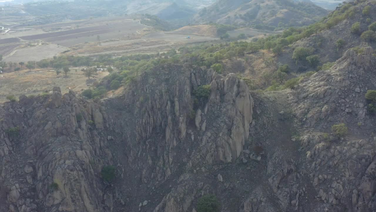 Download Stock Video Aerial View Of A Huge Rocky Mountain Live Wallpaper for PC