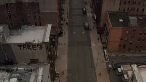 Stock Video Aerial View Of Chinatown In New York Live Wallpaper for PC