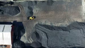 Stock Video Aerial View Of Coal Factory Live Wallpaper for PC