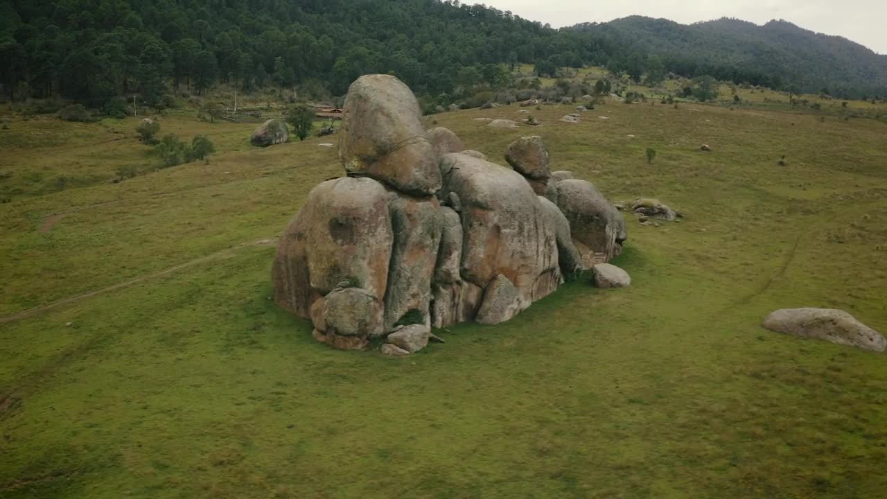 Download Stock Video Aerial View Of Rocks In The Countryside Live Wallpaper for PC