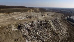 Stock Video Aerial View Of The Dump Live Wallpaper for PC