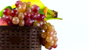 Stock Video Basket Full Of Different Kind Of Fruit Live Wallpaper For PC