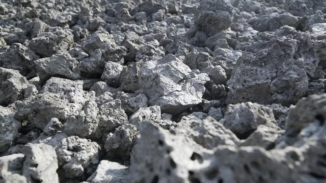 Download Stock Video Basalt Rocks In The Ground Live Wallpaper For PC