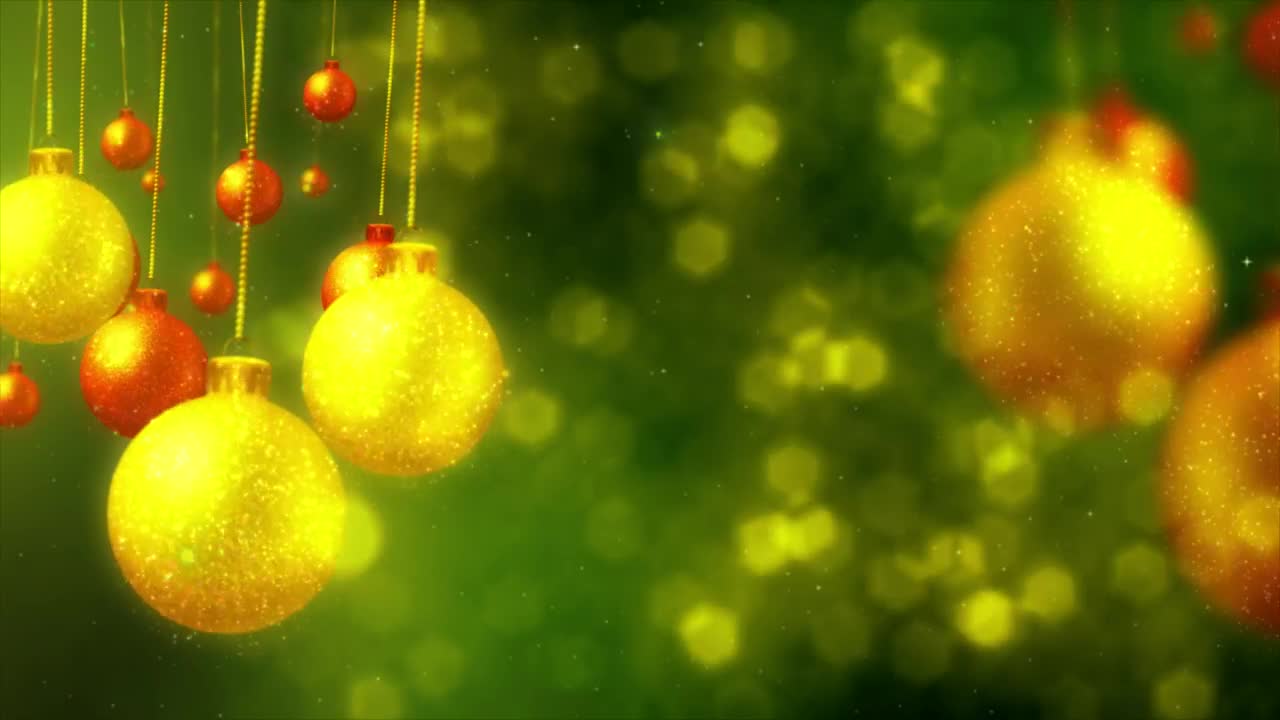 Download Stock Video Background Video With Christmas Decorations Concept Live Wallpaper For PC