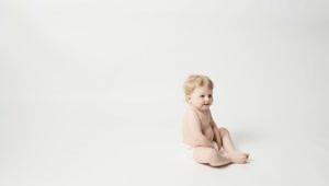 Stock Video Baby Girl In Photo Studio Live Wallpaper For PC