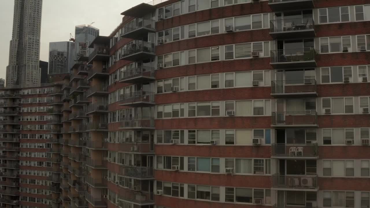 Download Stock Video Apartment Buildings And Skyscrapers In New York Live Wallpaper For PC