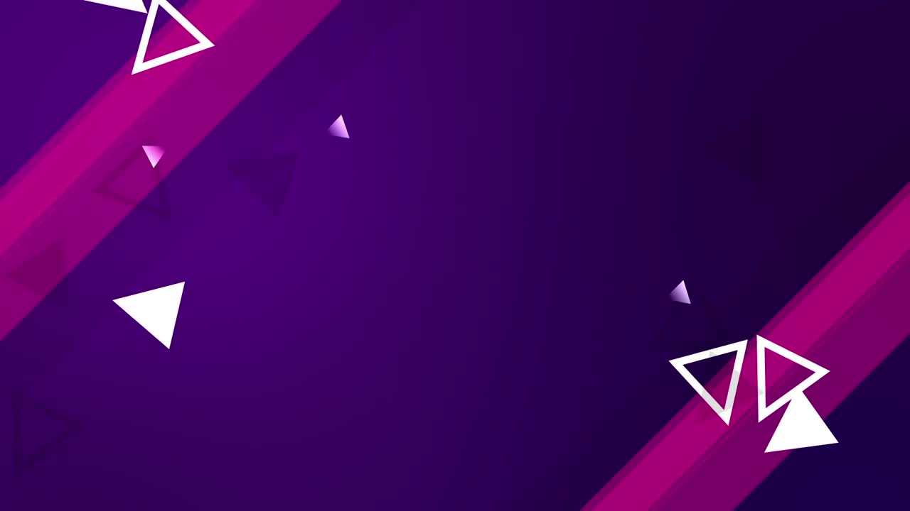 Download Stock Video Animation Of Purple Background And White Triangles Live Wallpaper For PC