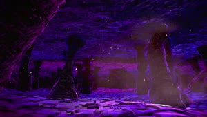 Stock Video Animation Of A Cave With Alien Style Live Wallpaper For PC