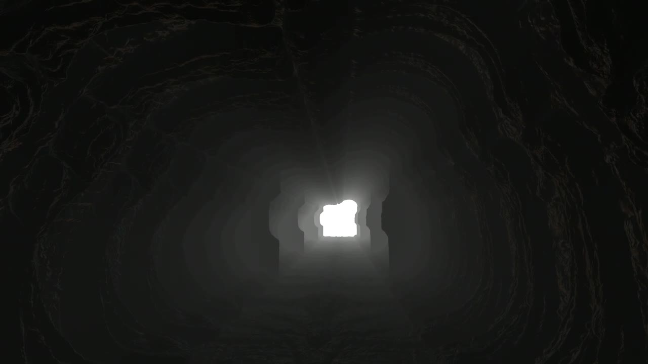 Download Stock Video Alien Tunnel With Light In The Background Loop Video Live Wallpaper For PC