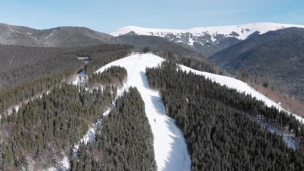 Download Stock Video Air Tour Through A Snowy Mountain Range Live Wallpaper For PC