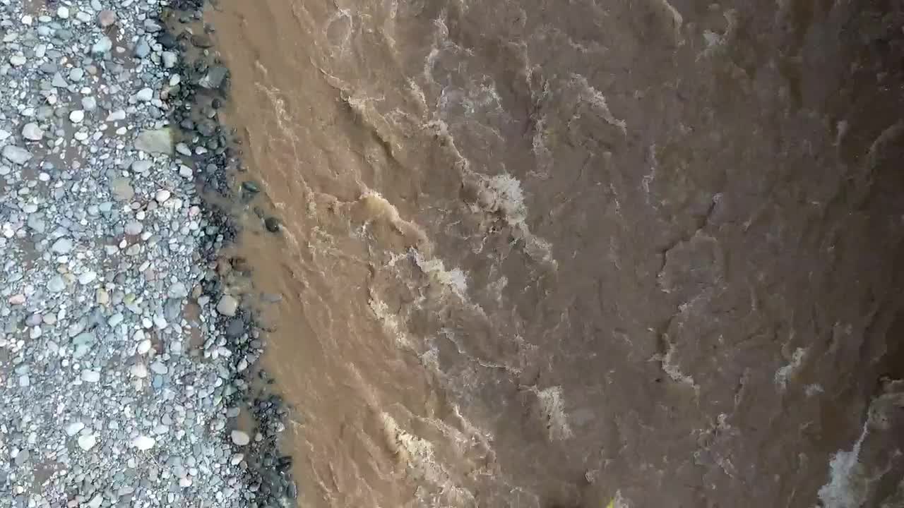 Download Stock Video A Yellow Boat In A Wild River Live Wallpaper For PC