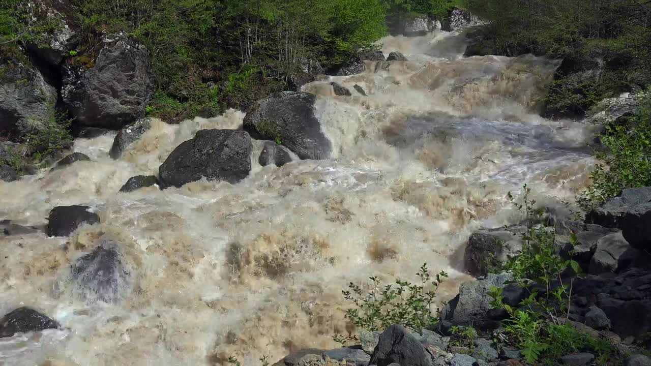 Download Stock Video A Wild River Between Rocks Live Wallpaper For PC