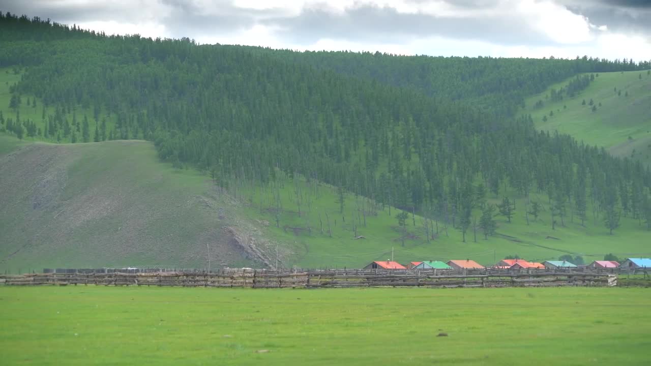 Download Stock Video A Small Village And The Forest Live Wallpaper For PC