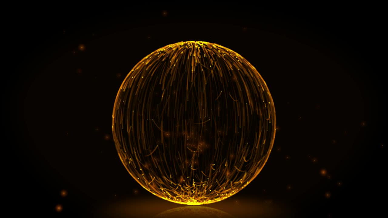 Download Stock Video Burning Sphere Live Wallpaper For PC
