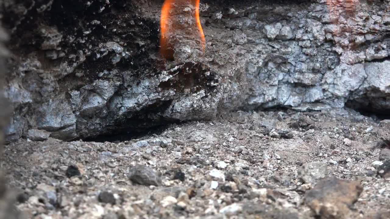 Download Stock Video Burning Flames In The Rocks Live Wallpaper For PC