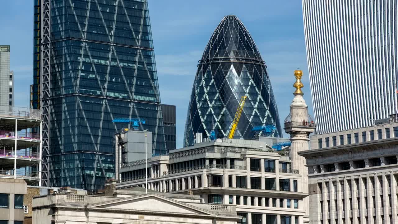 Download Stock Video Buildings In The City Of London Live Wallpaper For PC