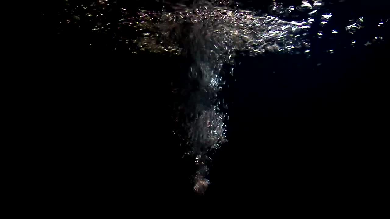 Download Stock Video Bubbles Underwater In A Black Tank Live Wallpaper For PC