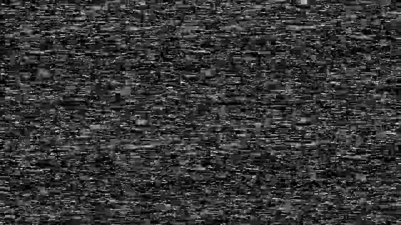Download Stock Video Broken Static On An Old Tv Live Wallpaper For PC