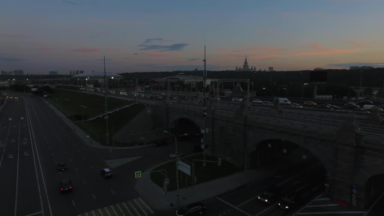 Download Stock Video Bridges In Russia As The Sun Sets Live Wallpaper For PC