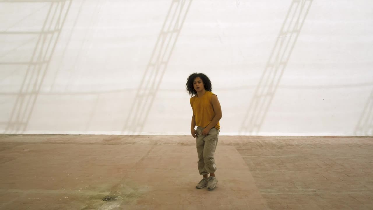 Download Stock Video Breakdancer Practicing Live Wallpaper For PC