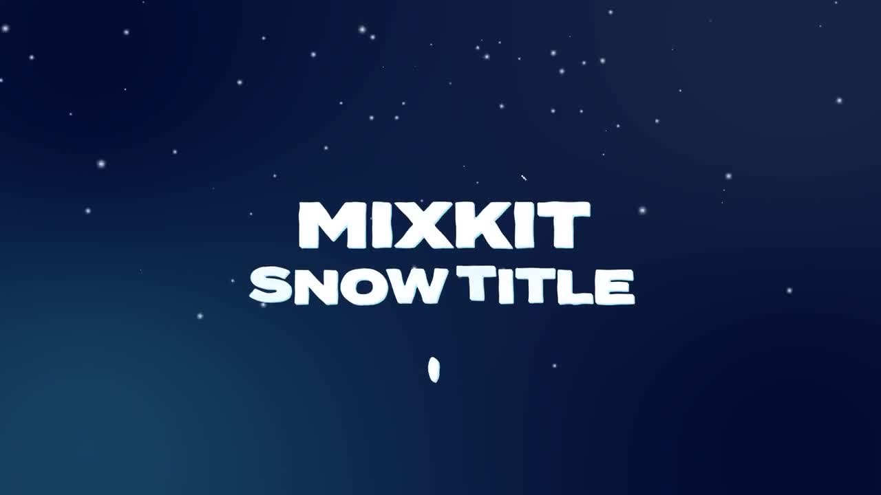 Download Stock Video Bold Snow Title Live Wallpaper For PC