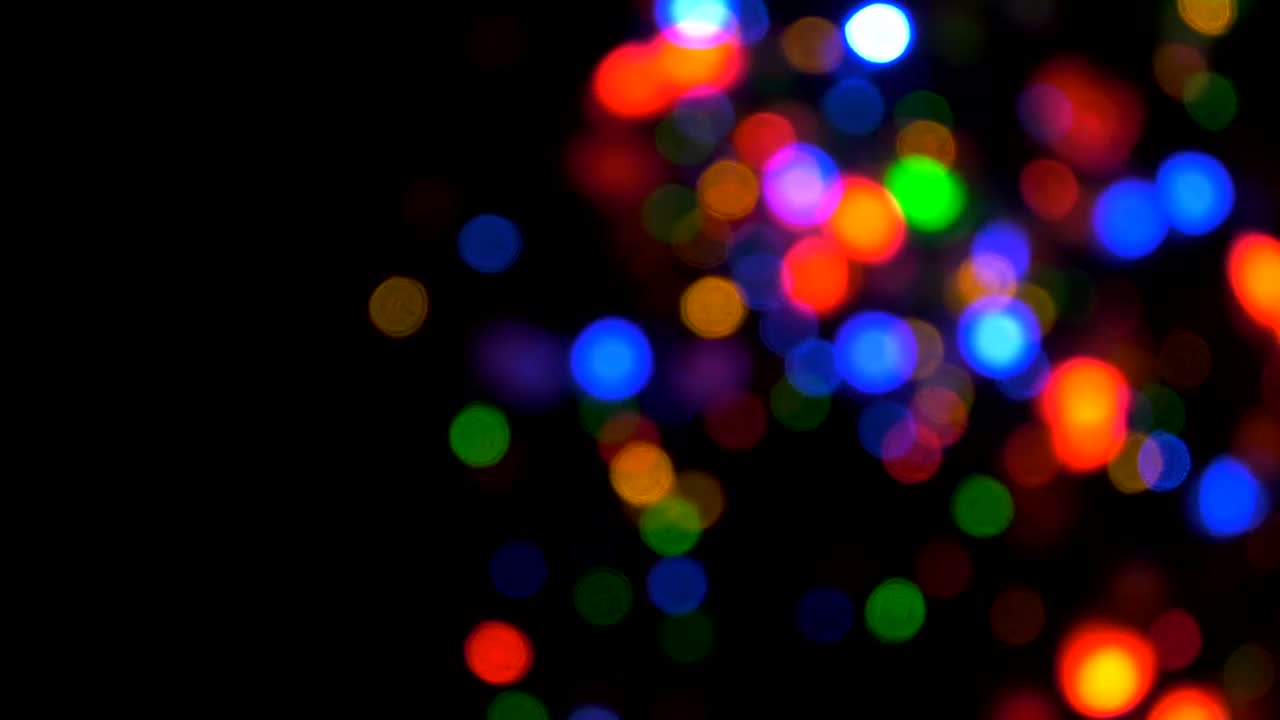 Download Stock Video Bokeh Of Christmas Tree Lights Live Wallpaper For PC
