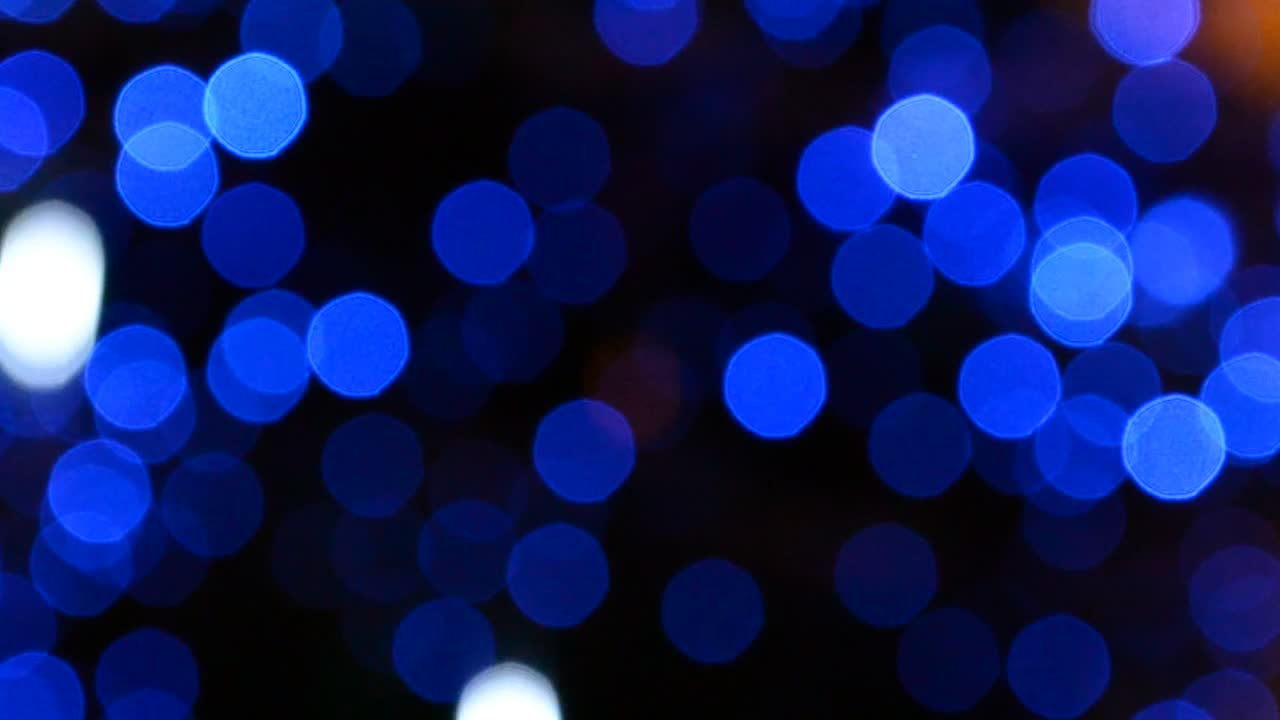 Download Stock Video Bokeh In Blue Tones Live Wallpaper For PC
