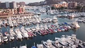 Stock Video Boats And Small Yachts At A Pier Live Wallpaper For PC