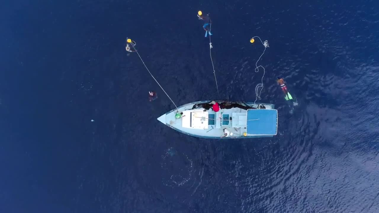 Download Stock Video Boat In Deep Blue Water Live Wallpaper For PC