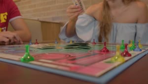 Stock Video Board Game With People Around Playing Live Wallpaper For PC