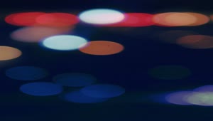 Stock Video Blurred Multicolor Lights Bokeh Live Wallpaper For PC
