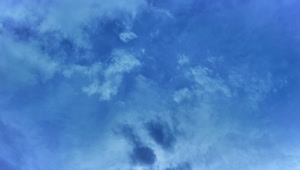 Stock Video Blue Sky Seen Directly With Some Clouds Moving Live Wallpaper For PC