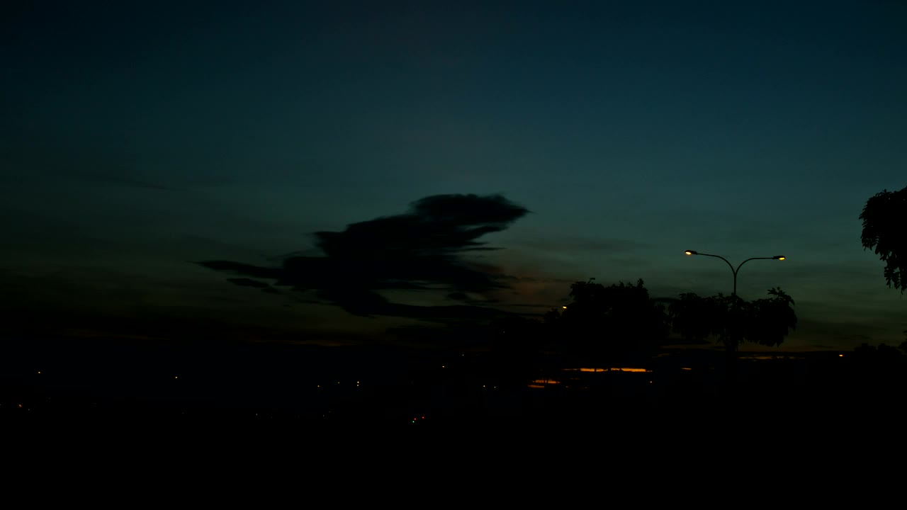 Download Stock Video Blue And Orange Sky In The Morning Live Wallpaper For PC