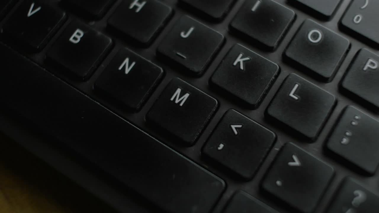 Download Stock Video Black Keyboard Close Up Live Wallpaper For PC